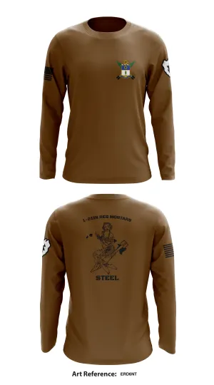 1-21IN Mortars Store 1 Core Men's LS Performance Tee - erD6nt