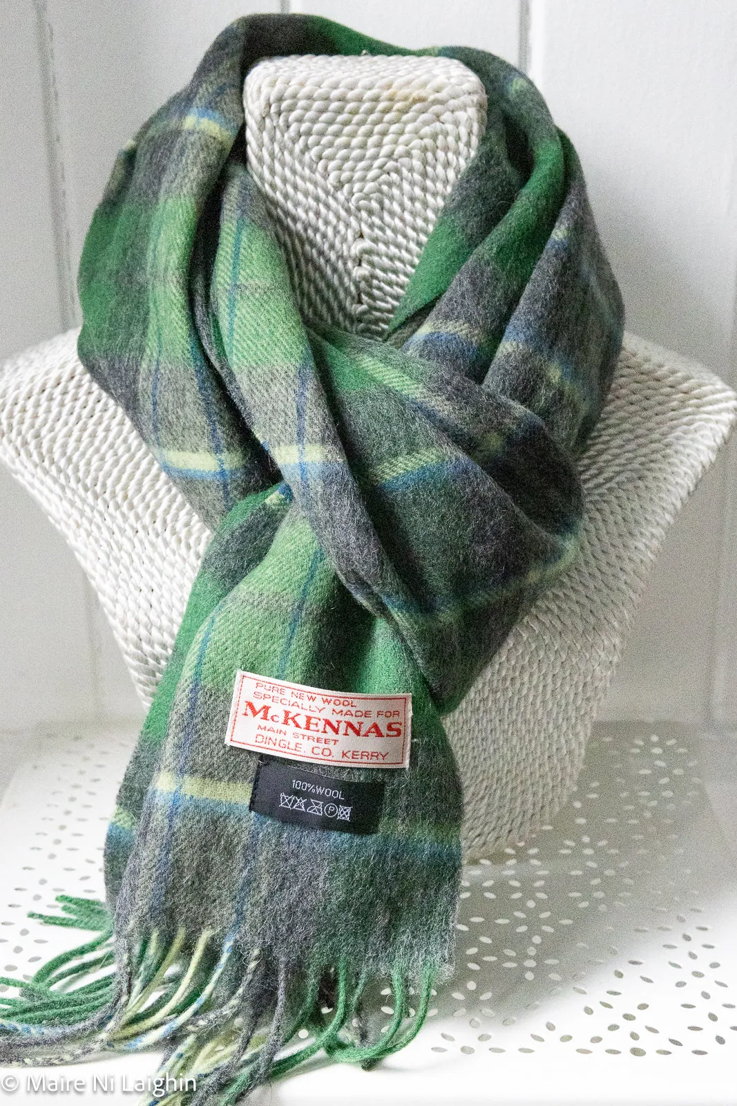 100% Lambswool Scarf - Eask Tower
