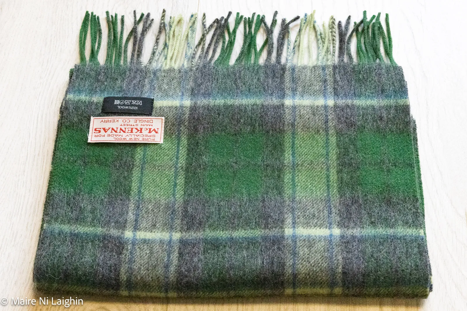 100% Lambswool Scarf - Eask Tower