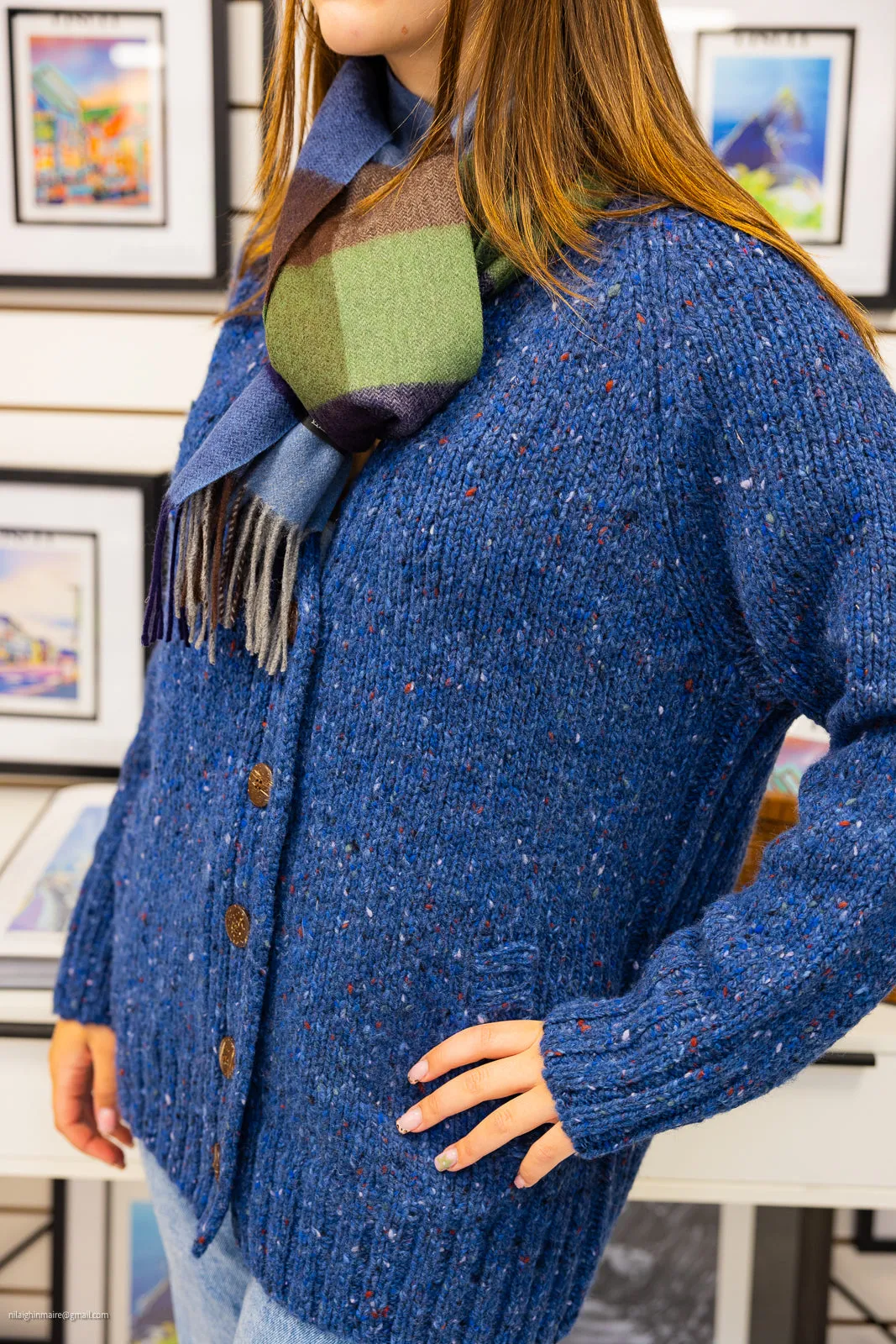 100% Lambswool Scarf - Gallarus