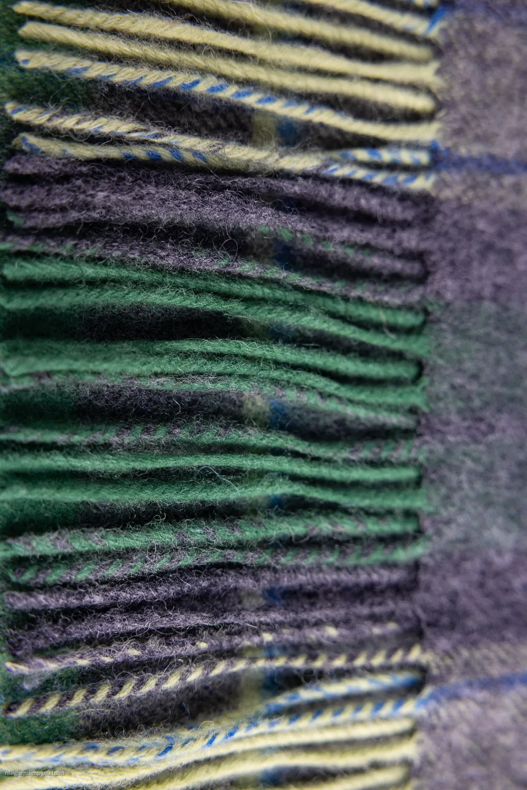 100% Lambswool Scarf - Gallarus