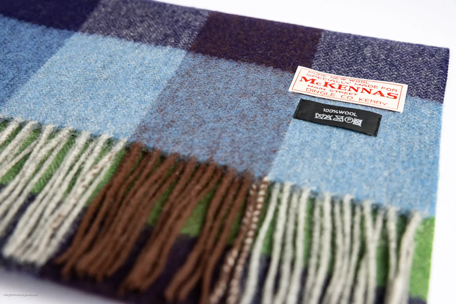 100% Lambswool Scarf - Gallarus