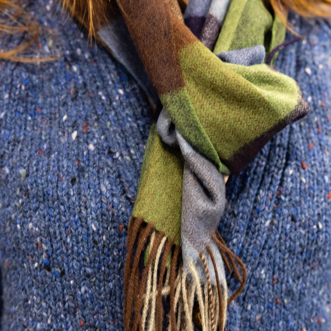 100% Lambswool Scarf - Gallarus