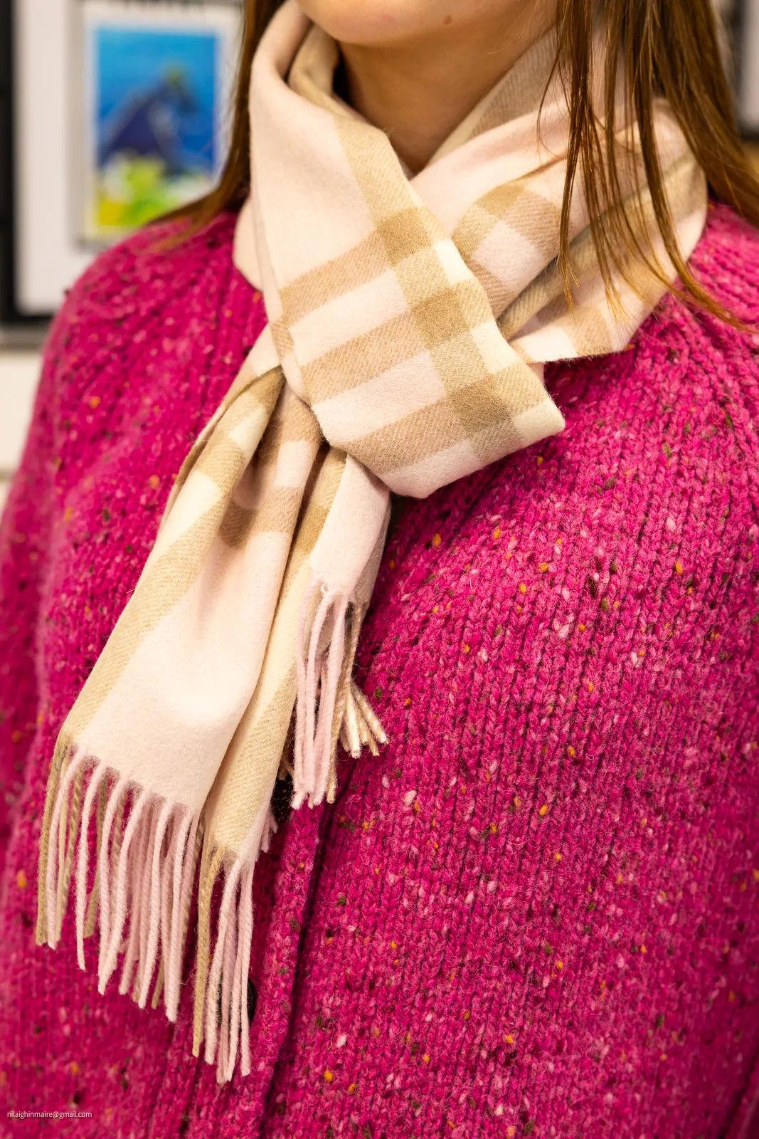 100% Lambswool Scarves - Coumeenoole