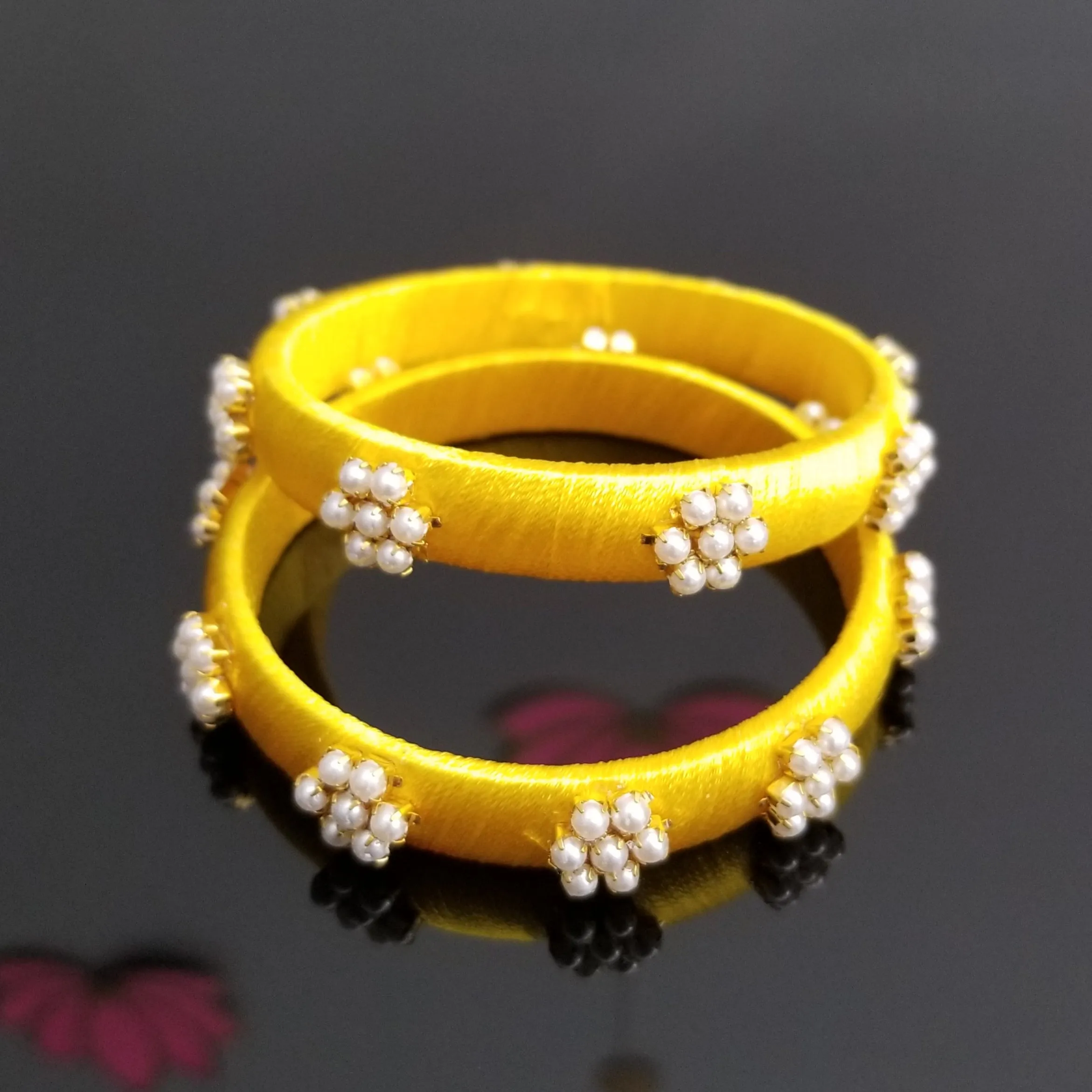 2 PC Silk Thread Bangles 1715