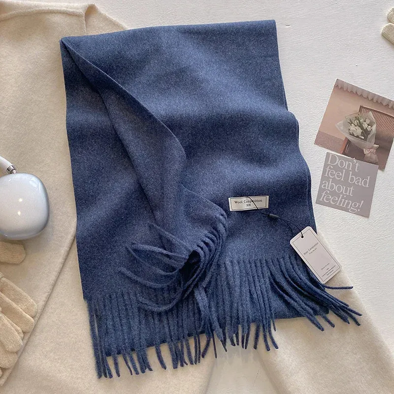 2024 Womens Winter Wool Scarf | Long Cashmere Shawl & Pashmina Wrap | EnigmaParis