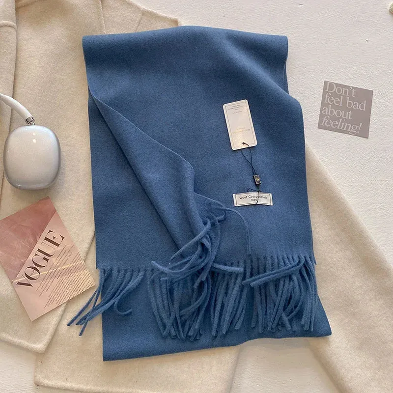 2024 Womens Winter Wool Scarf | Long Cashmere Shawl & Pashmina Wrap | EnigmaParis