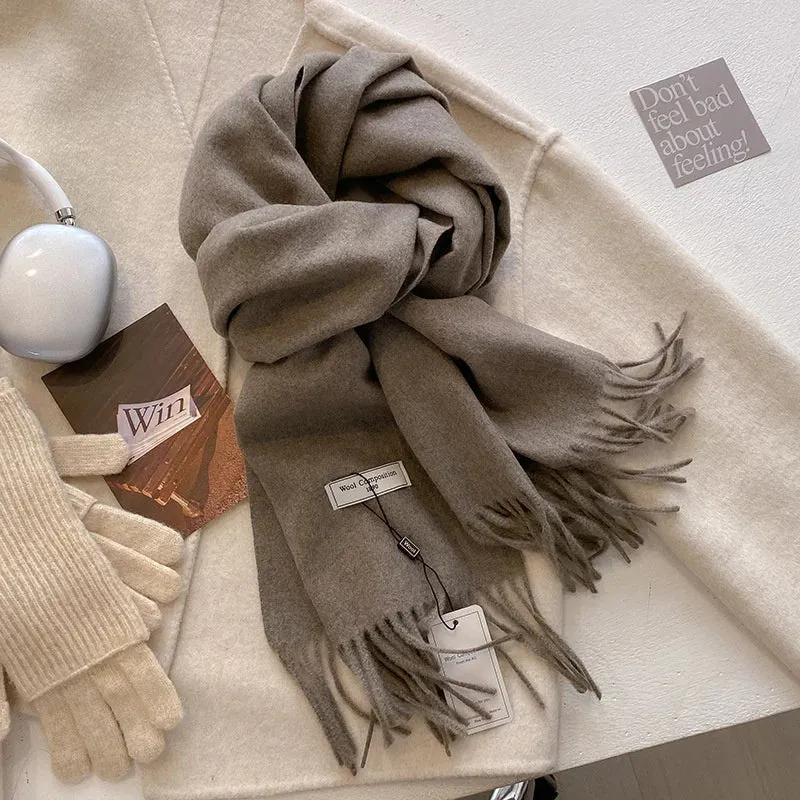 2024 Womens Winter Wool Scarf | Long Cashmere Shawl & Pashmina Wrap | EnigmaParis