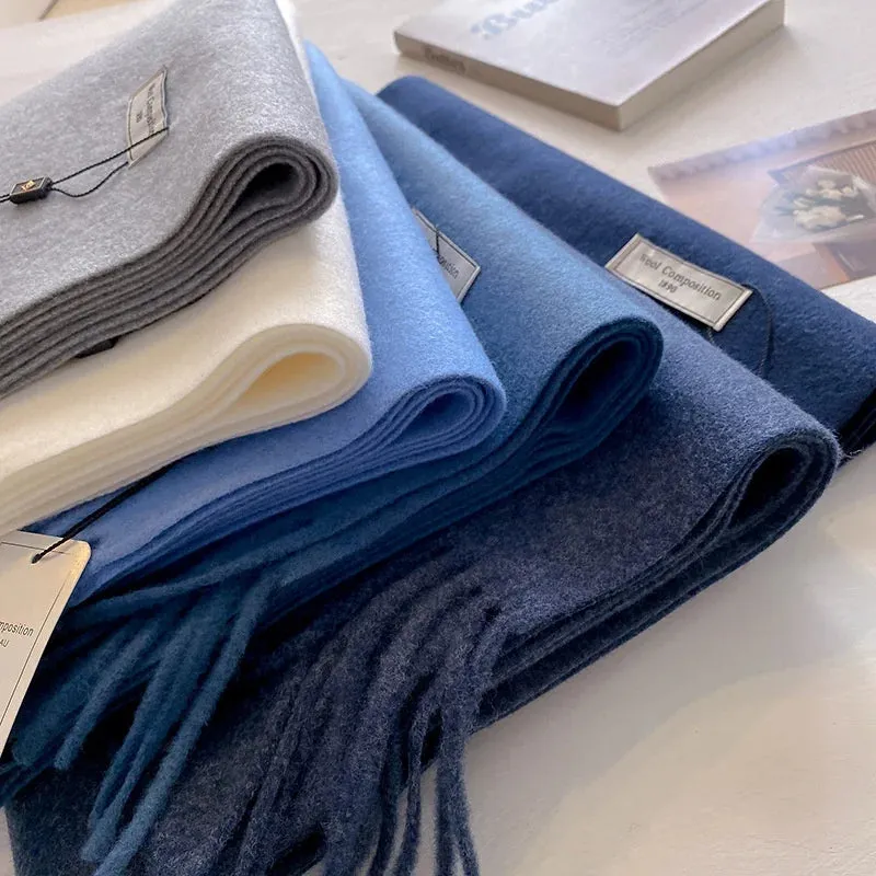2024 Womens Winter Wool Scarf | Long Cashmere Shawl & Pashmina Wrap | EnigmaParis