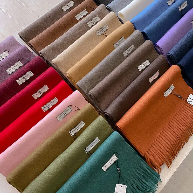 2024 Womens Winter Wool Scarf | Long Cashmere Shawl & Pashmina Wrap | EnigmaParis