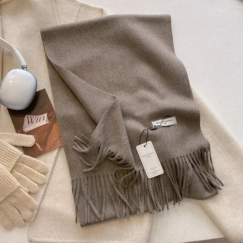 2024 Womens Winter Wool Scarf | Long Cashmere Shawl & Pashmina Wrap | EnigmaParis