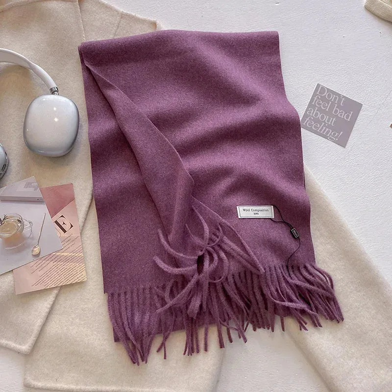 2024 Womens Winter Wool Scarf | Long Cashmere Shawl & Pashmina Wrap | EnigmaParis