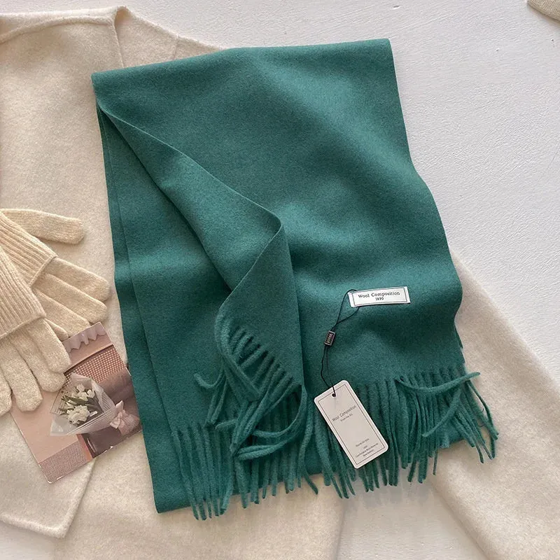 2024 Womens Winter Wool Scarf | Long Cashmere Shawl & Pashmina Wrap | EnigmaParis