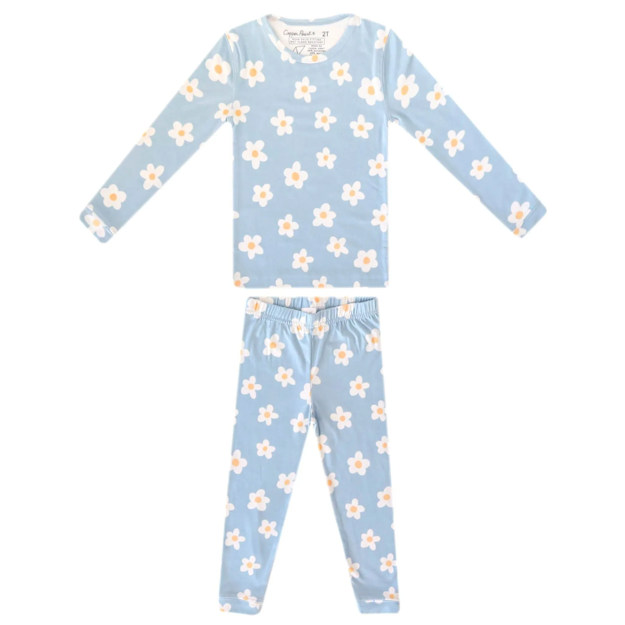 2pc Long Sleeve Pajama Set - Della