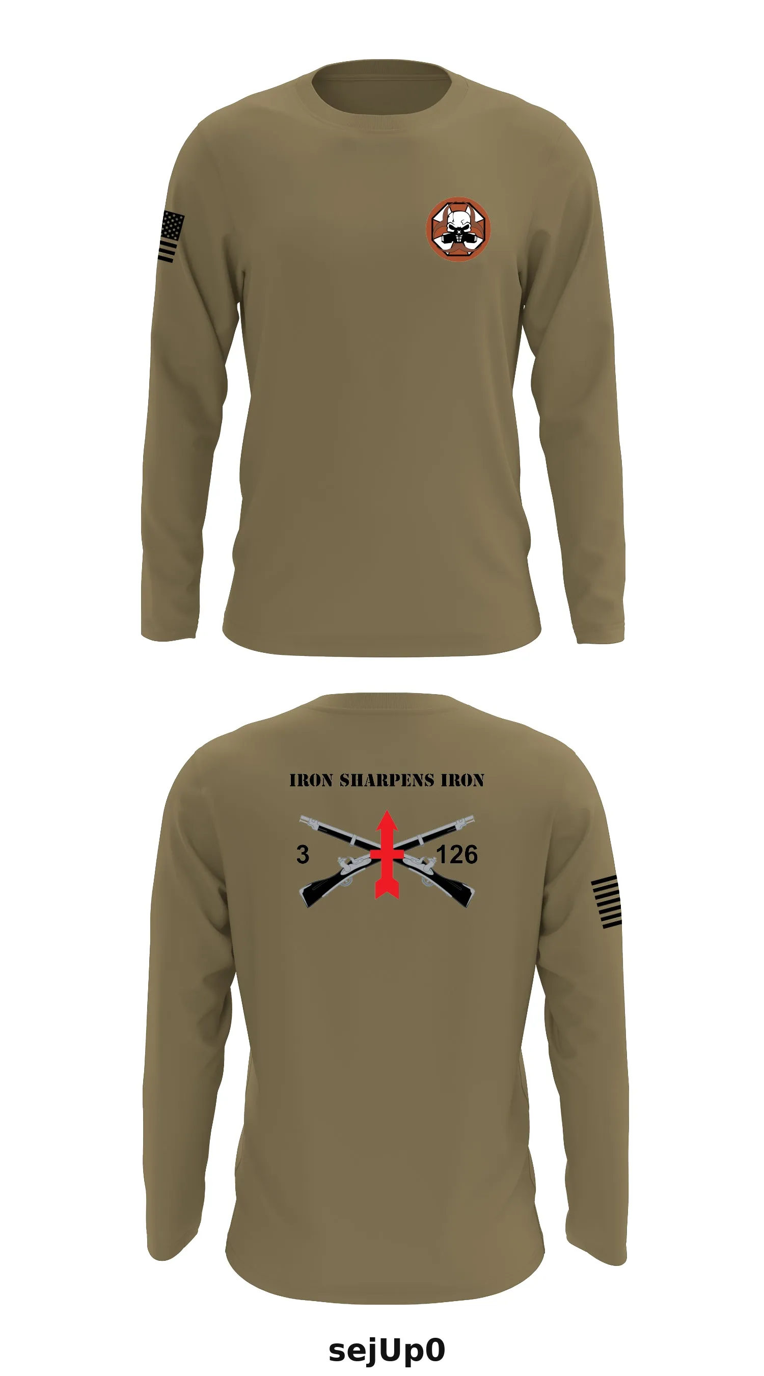 3 BN 126th  Store 1 Core Men's LS Performance Tee - sejUp0