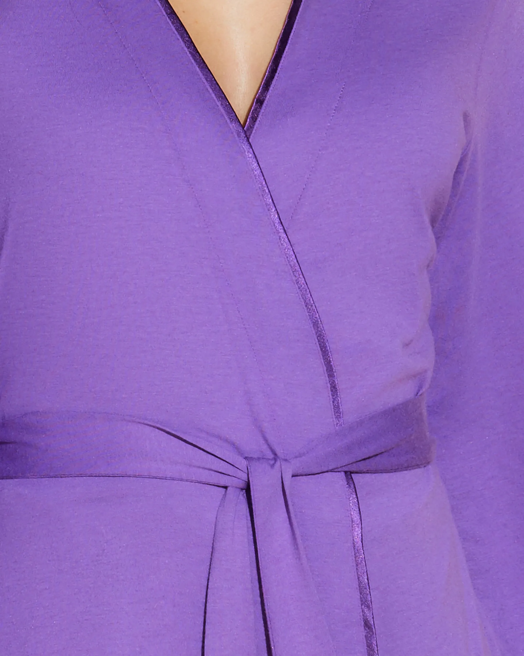 3 Piece Pajama Set With Robe