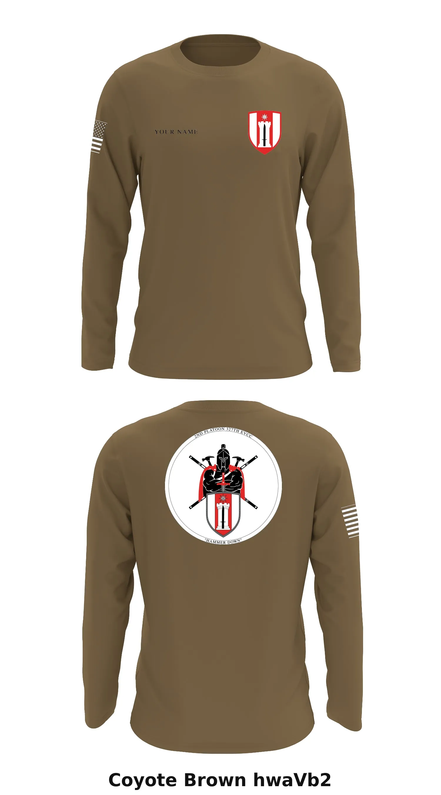 327th EVCC Store 1 Core Men's LS Performance Tee - hwaVb2