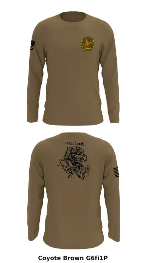 355 Contracting Squadron Store 1 Core Men's LS Performance Tee - G6fi1P