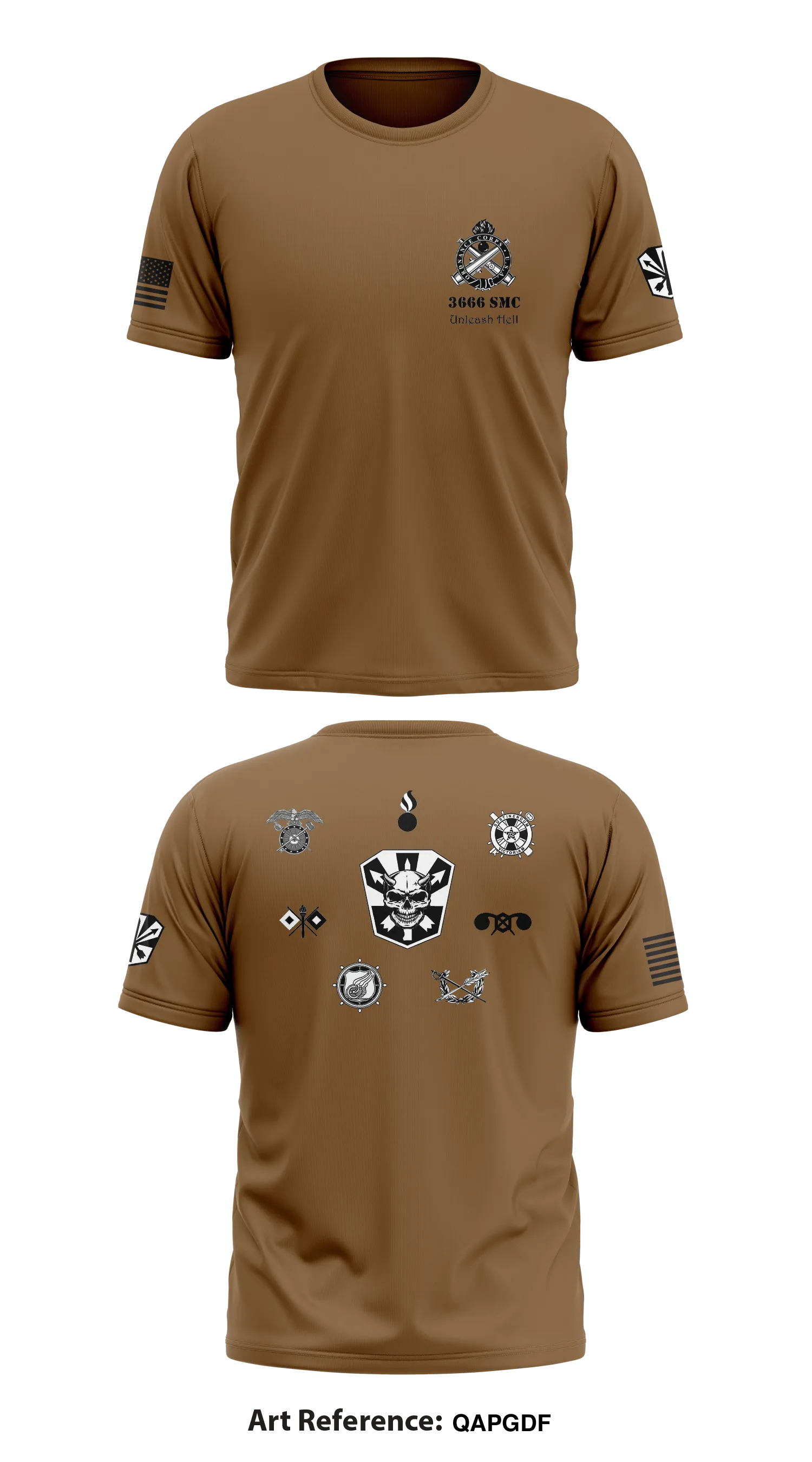 3666th Support Maintenance Company Store 1 Core Men's SS Performance Tee - qaPGdF