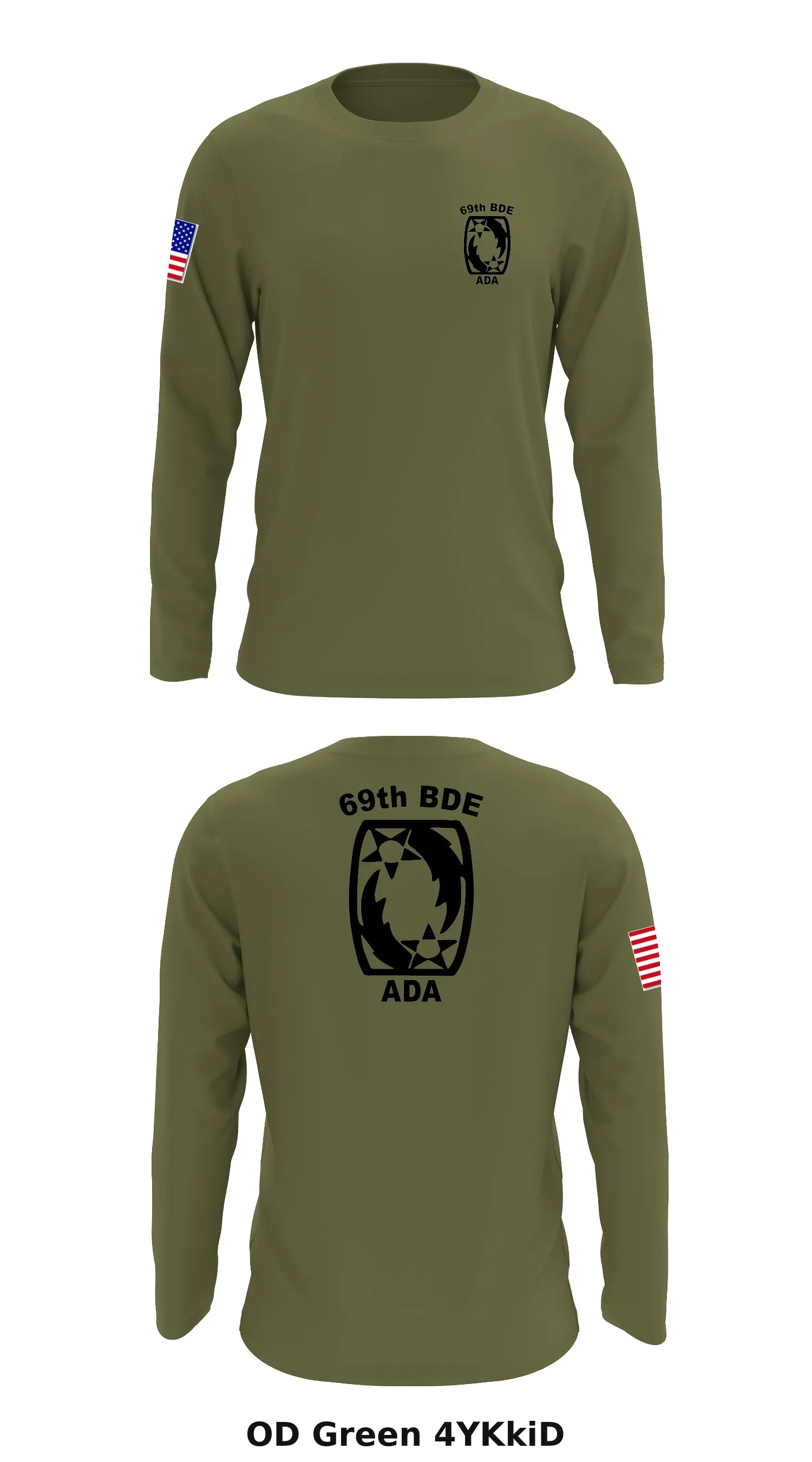 69th ADA Store 1 Core Men's LS Performance Tee - 4YKkiD