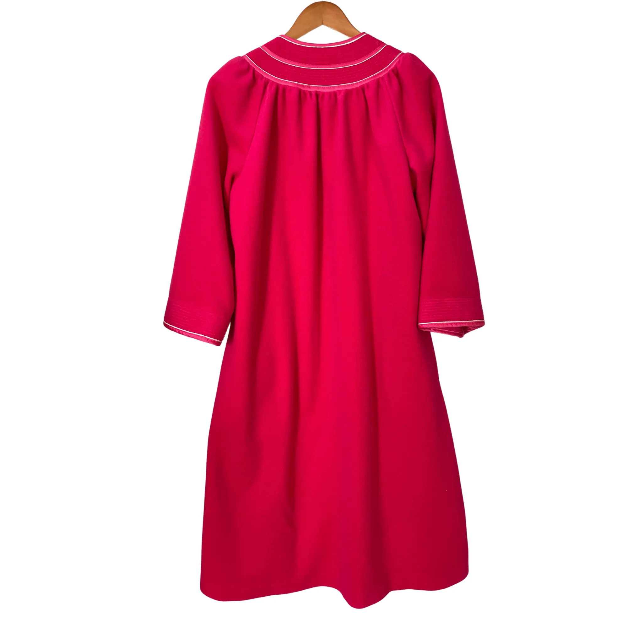 70s Evelyn Pearson Red Robe