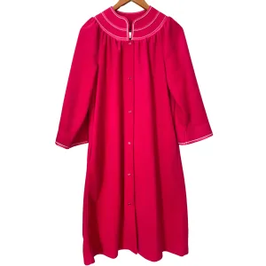 70s Evelyn Pearson Red Robe