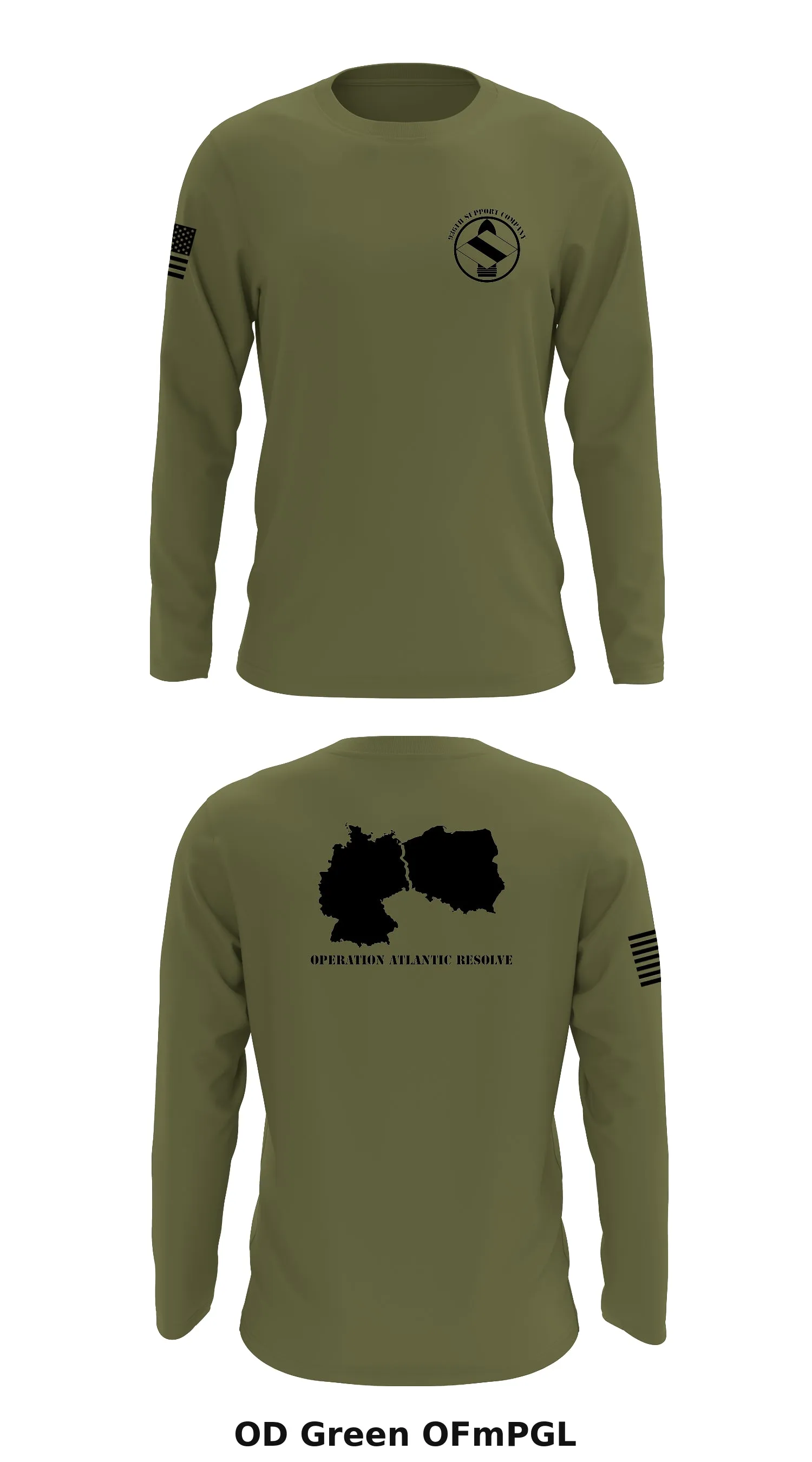 936th Support Company Store 1 Core Men's LS Performance Tee - OFmPGL