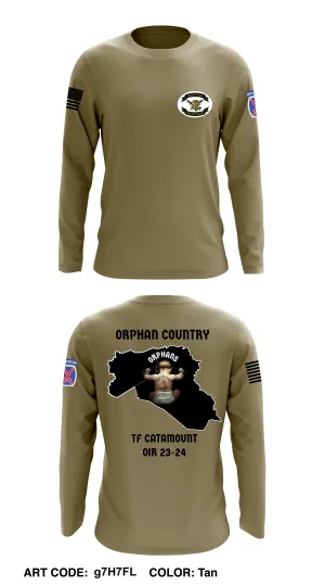 A Co 2-14 3rd Platoon Core Men's LS Performance Tee - g7H7FL