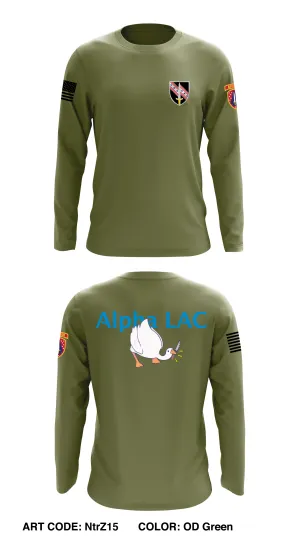 A Co, 6th BN, 54th SFAB Store 1 Core Men's LS Performance Tee - NtrZ15