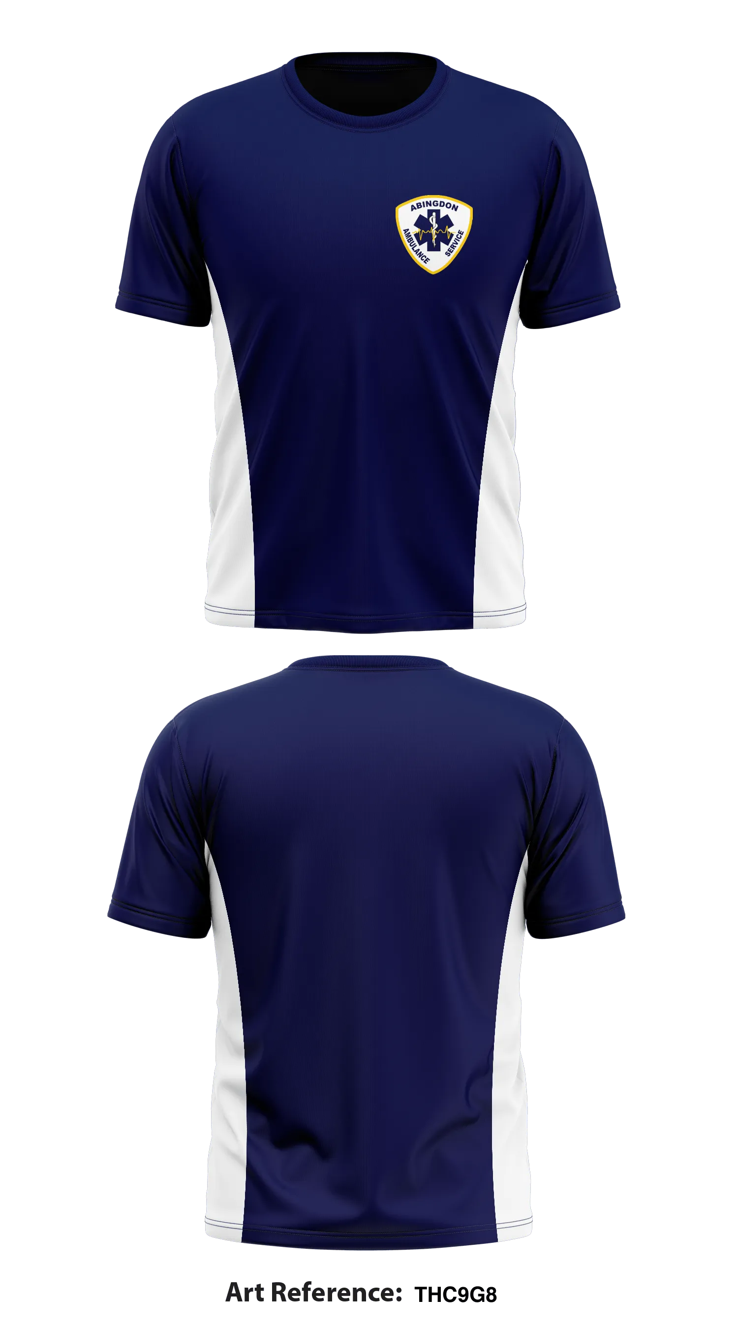 Abingdon Ambulance Service Store 1 Core Men's SS Performance Tee - Thc9g8