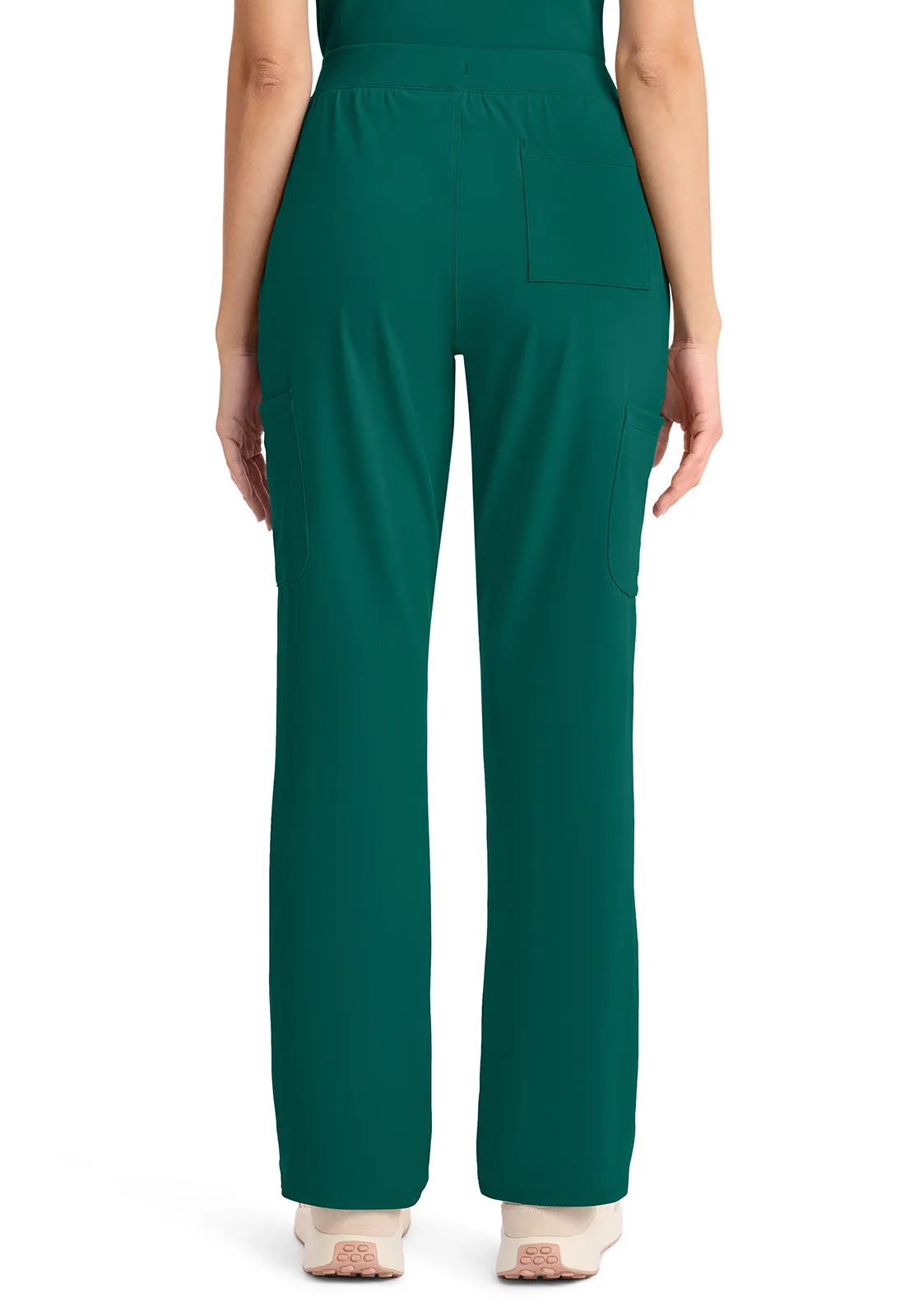 Achieve CK096 Women's 5 Pocket Straight Leg Pant Hunter