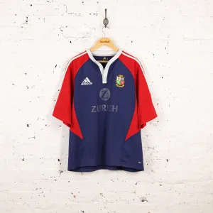 Adidas British and Irish Lions 2005 Rugby Training Shirt - Blue - XL