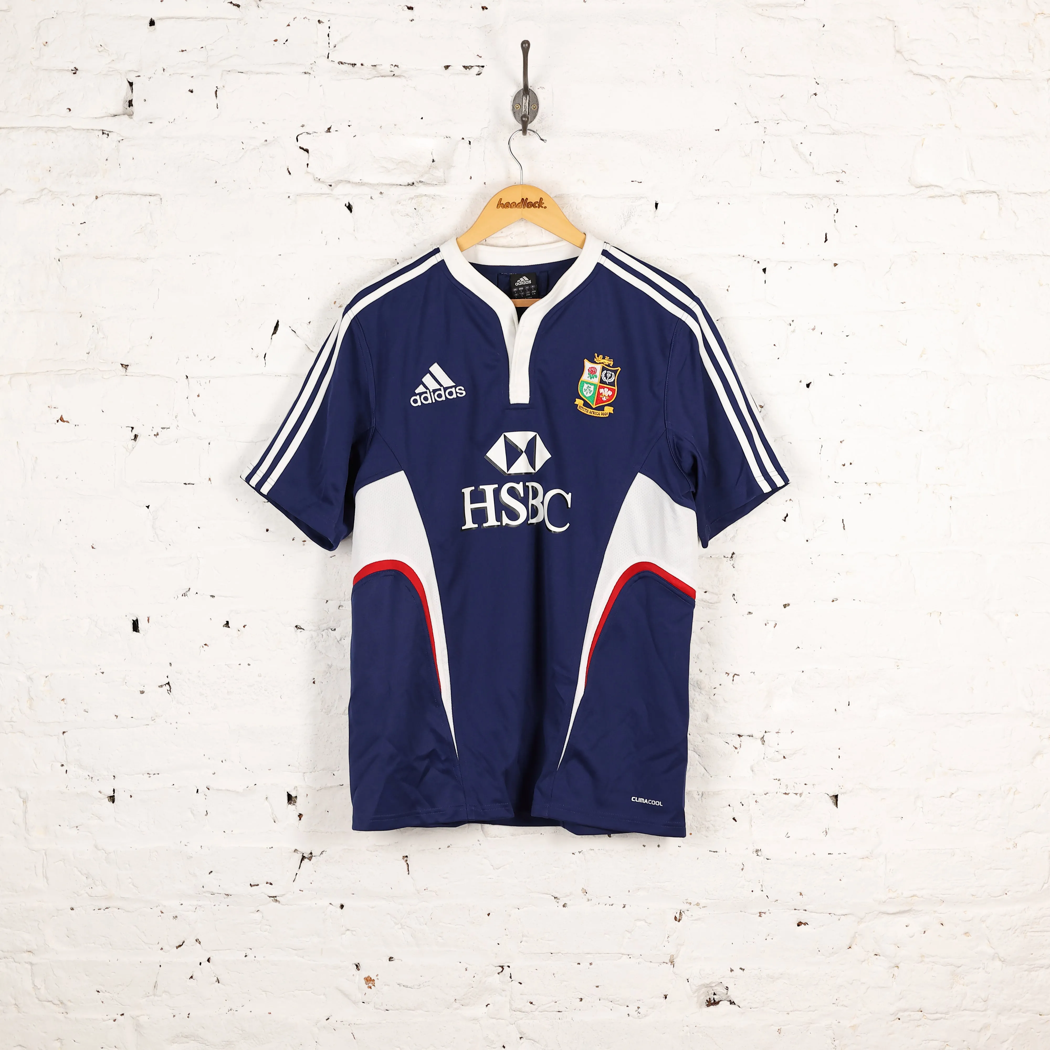 Adidas British and Irish Lions 2009 Rugby Training Shirt - Blue - L