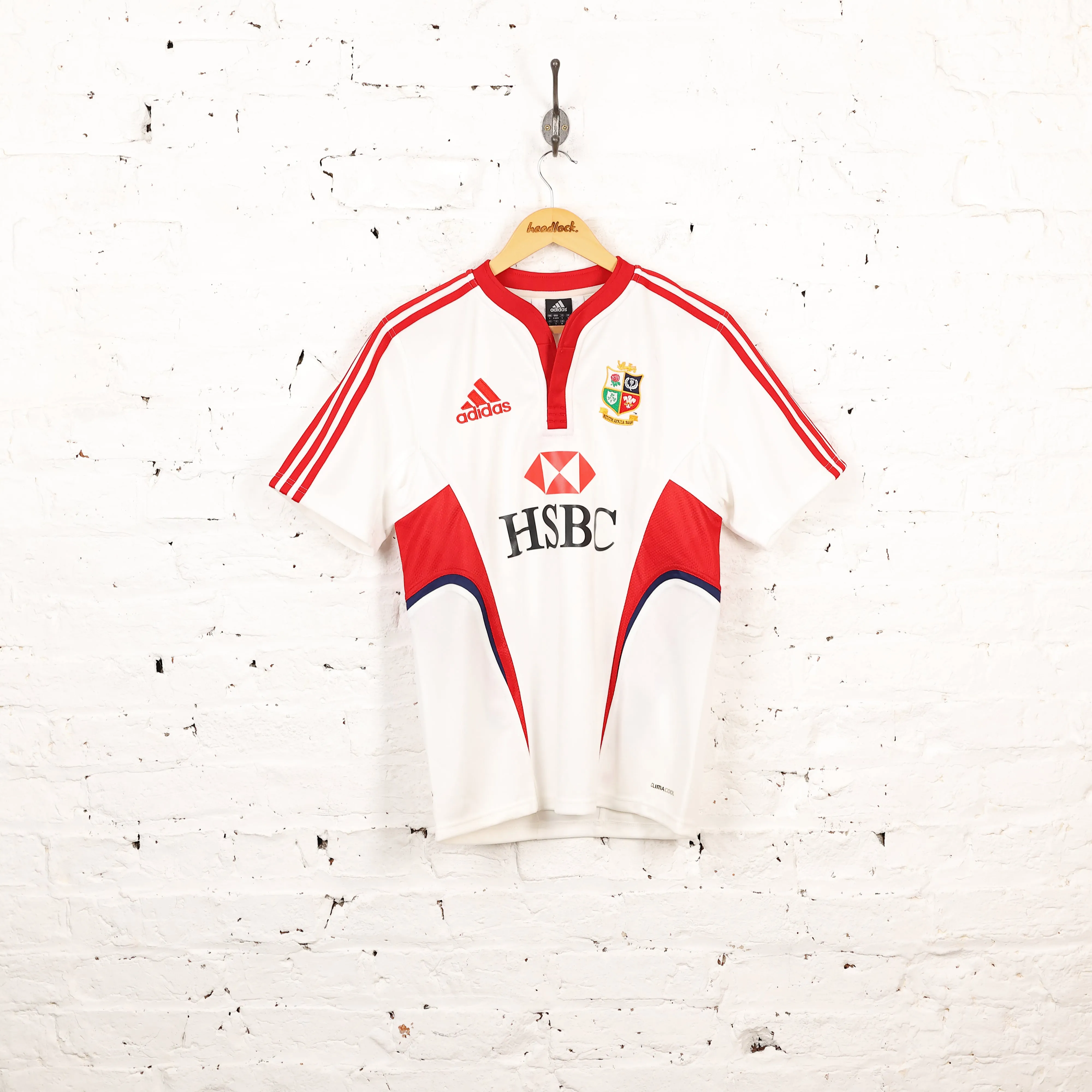 Adidas British and Irish Lions 2009 Rugby Training Shirt - White - S