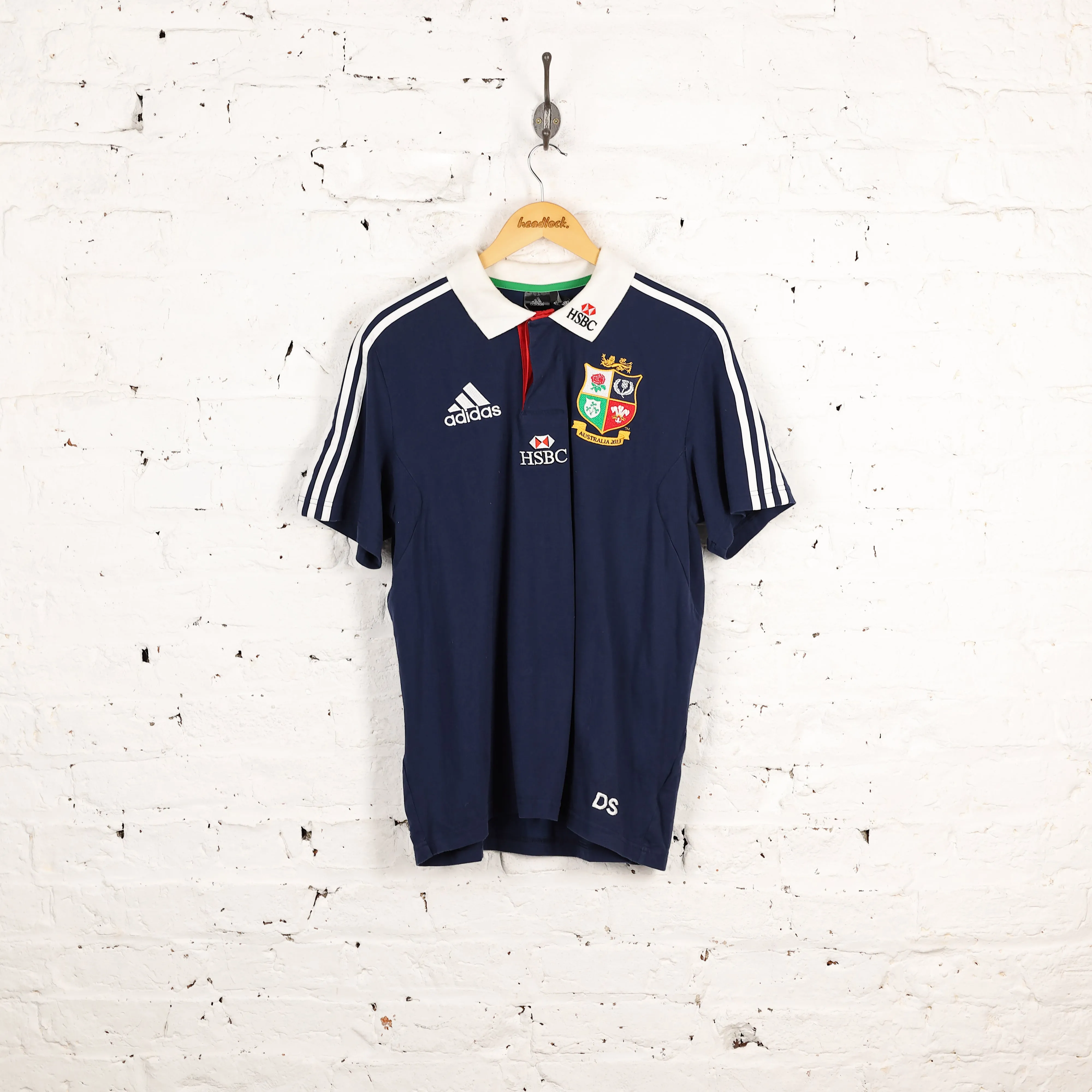 Adidas British and Irish Lions 2013 Rugby Shirt - Blue - L
