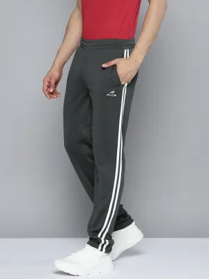 Alcis Men Grey Solid Track Pants