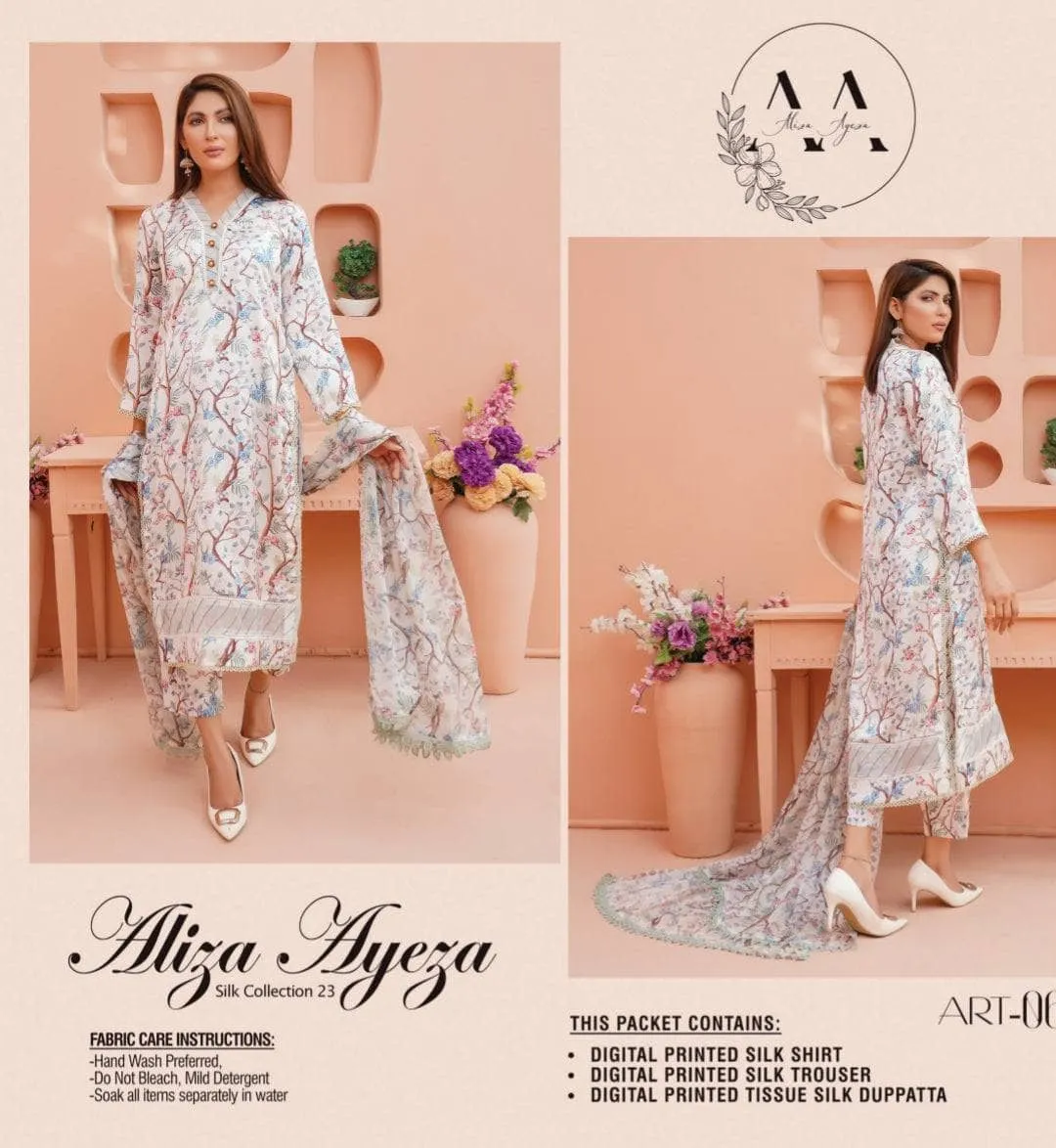 Aliza Ayeza Silk