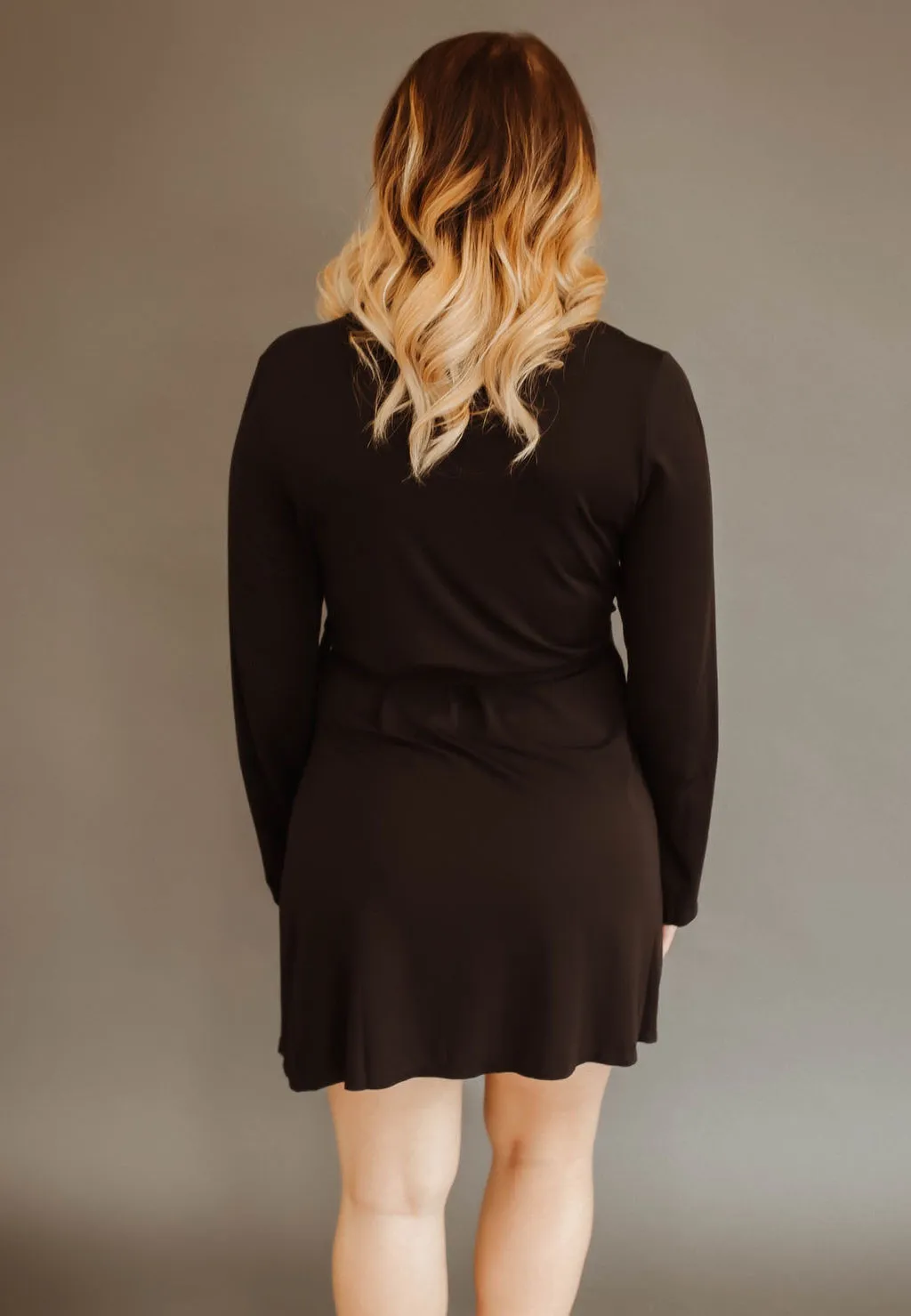 All Lace Robe (Black W/Black Lace)