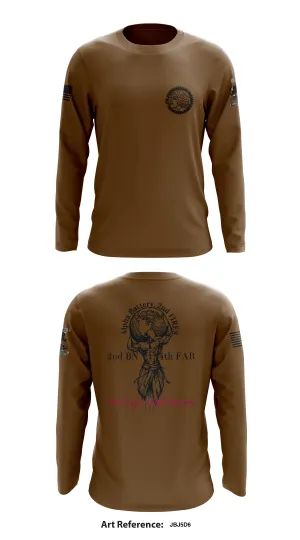 Alpha Battery 2nd BN -4th FAR Store 1 Core Men's LS Performance Tee - Jbj5d6