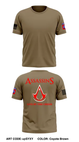Alpha Company, 122nd ASB, 82nd CAB Store 1 Core Men's SS Performance Tee - upSYXY