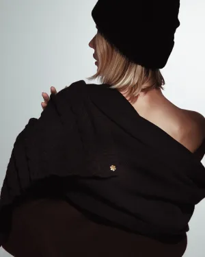 ARIE GRAND SCARF - WOOL