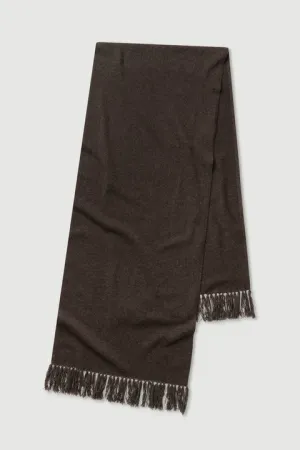 ASSEMBLY LABEL - Wool Scarf GANACHE