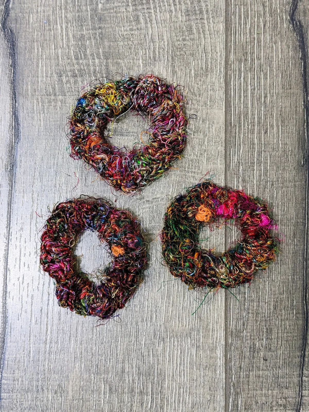 Assorted Recycled Sari Scrunchie