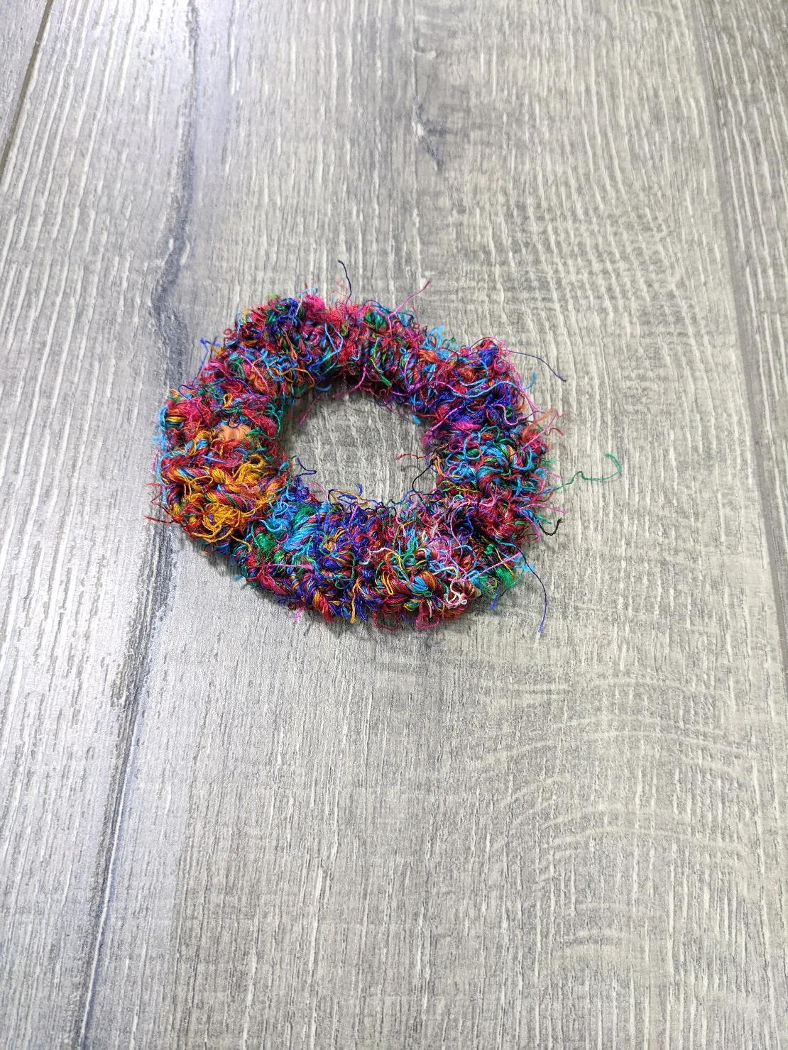 Assorted Recycled Sari Scrunchie