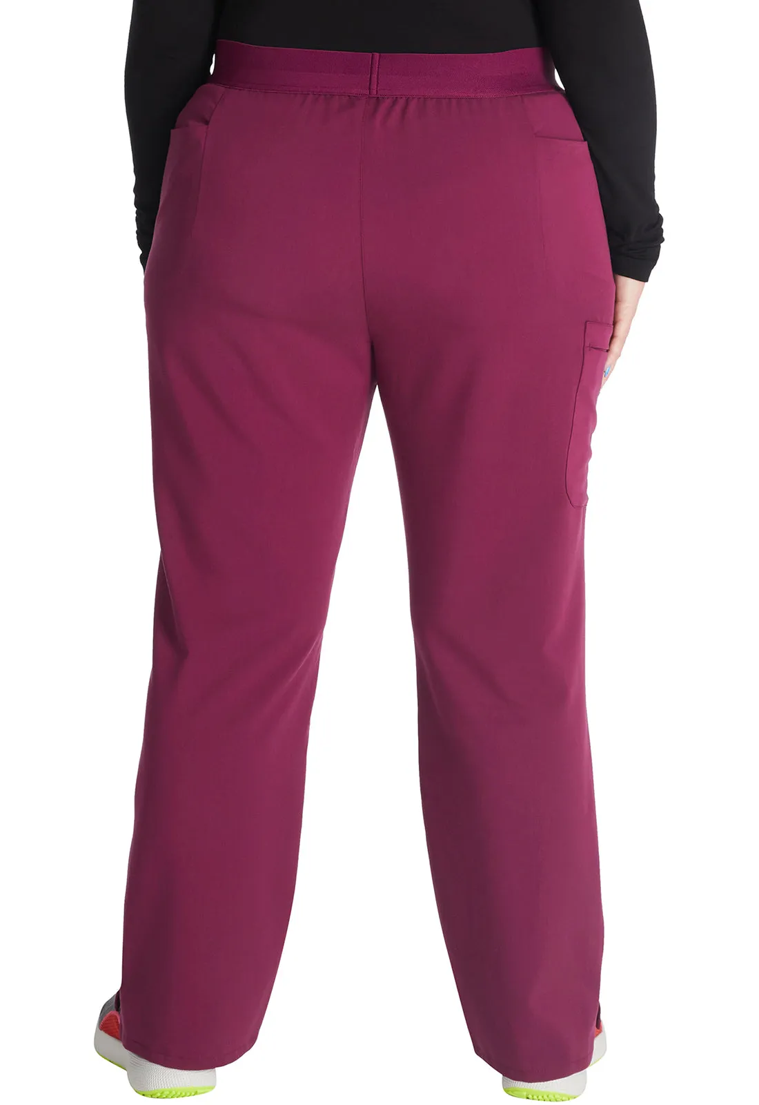 Atmos CK136A Mid Rise Pull-on Straight Leg Pants Wine