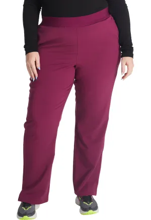 Atmos CK136A Mid Rise Pull-on Straight Leg Pants Wine