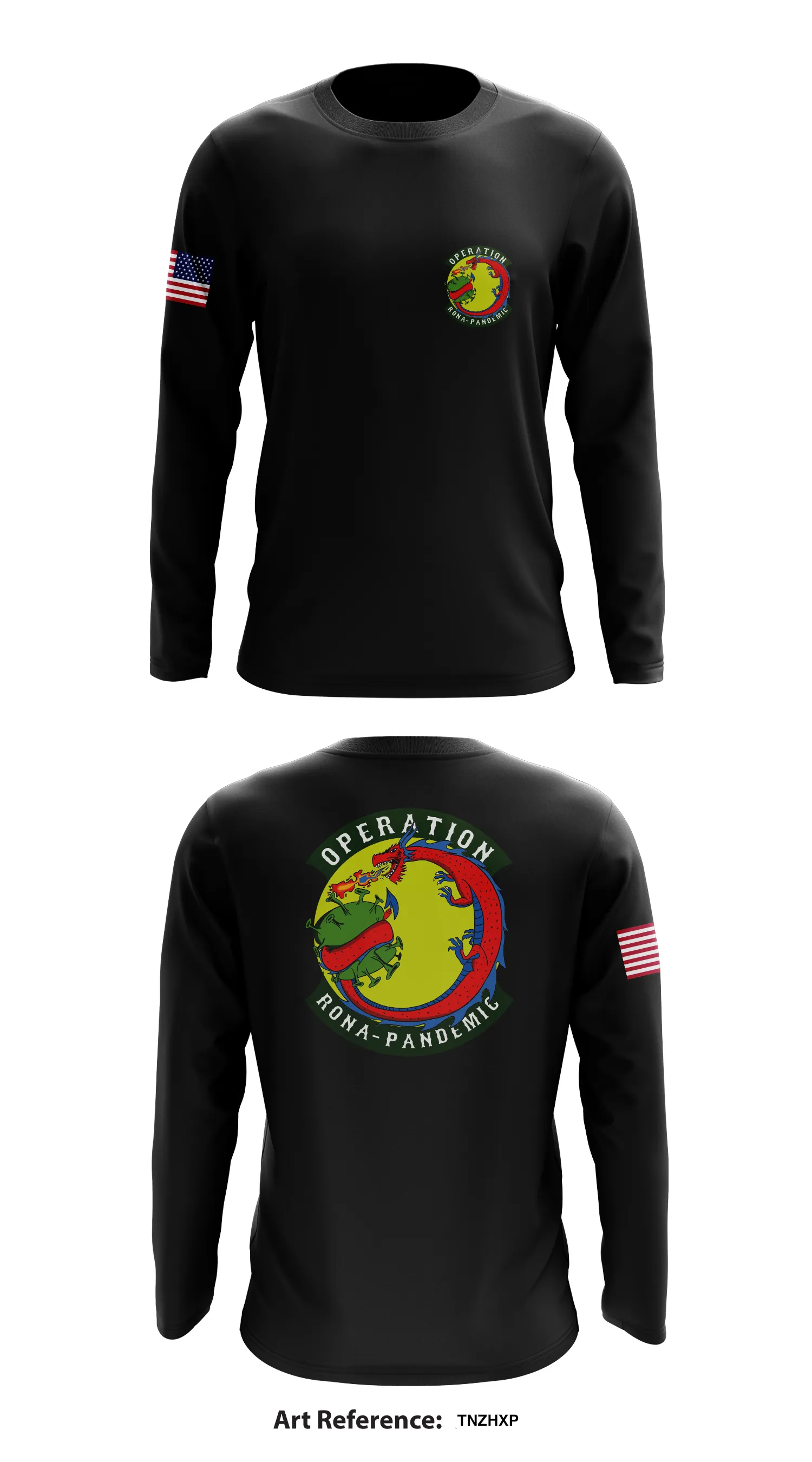 Aviation Security Management Store 1 Core Men's LS Performance Tee - TnZhxP