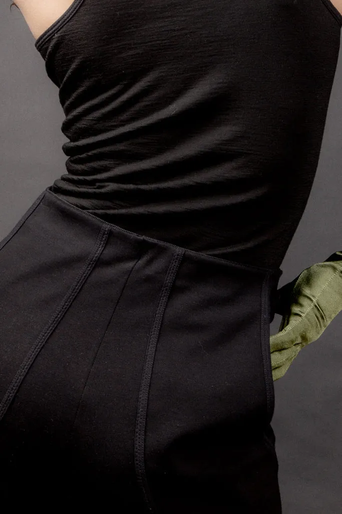 Babs Pants - Black on Black (PO)