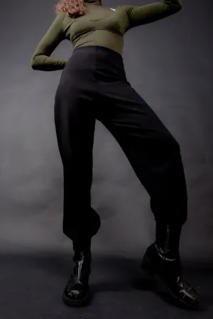 Babs Pants - Black on Black (PO)