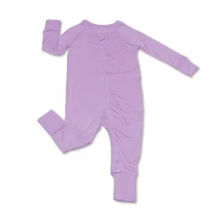 Bamboo 2-way Zipper Romper (Lavender)
